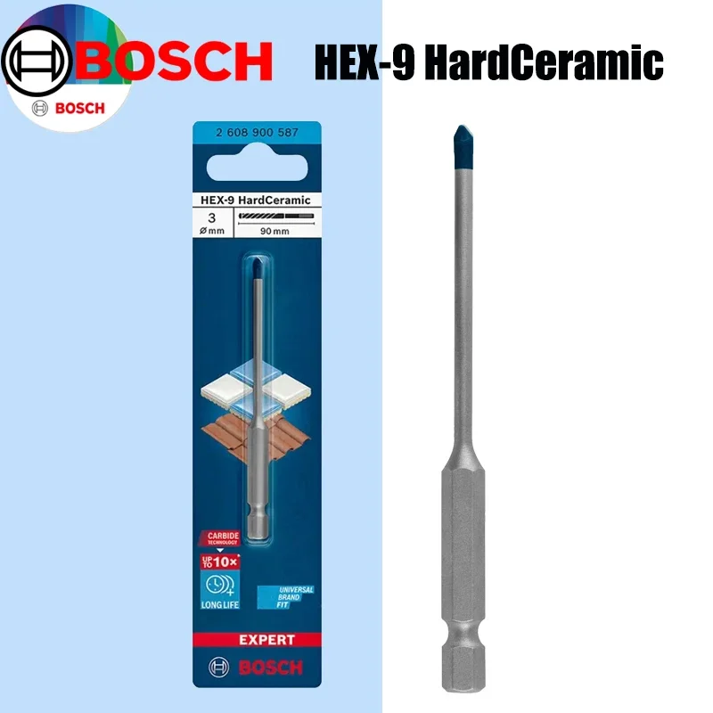 Wiertła ceramiczne BOSCH Hex-9 – Ceramic Tile Floor recenzja i cena