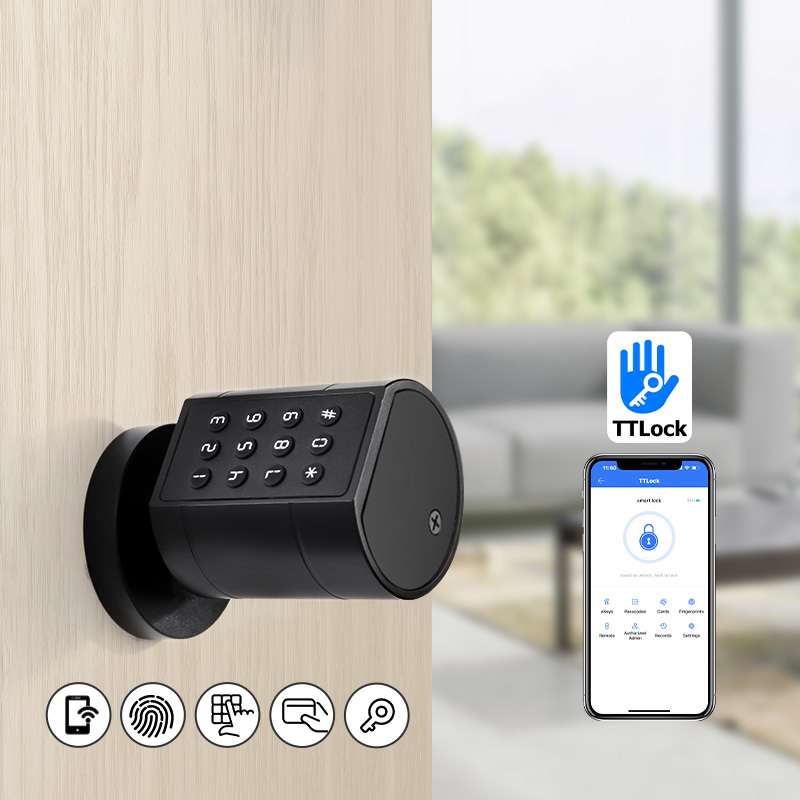 Inteligentny zamki do drzwi w  – Glass Door Hinge recenzja i cena