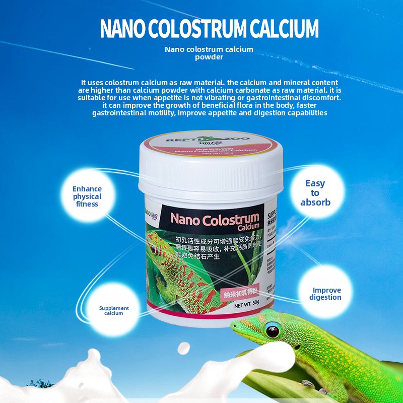 Reptizoo Reptile Calcium Powde – Vitamin D3 Reptile recenzja i cena
